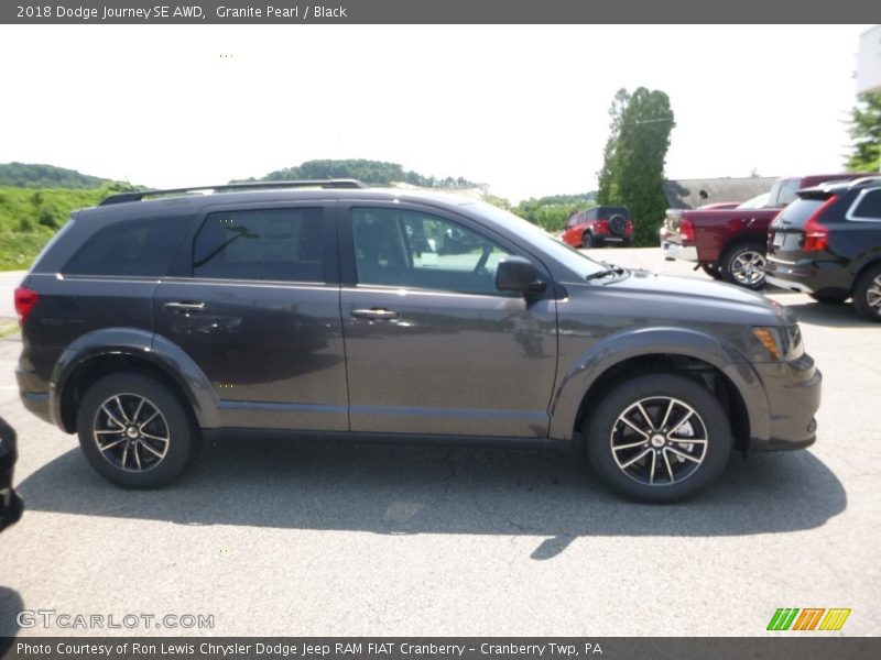 Granite Pearl / Black 2018 Dodge Journey SE AWD