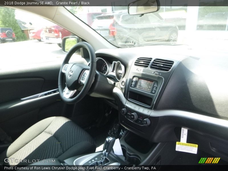 Granite Pearl / Black 2018 Dodge Journey SE AWD