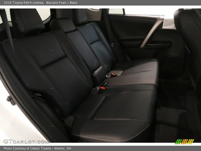 Blizzard Pearl / Black 2016 Toyota RAV4 Limited