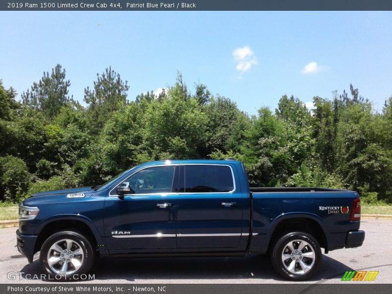 Patriot Blue Pearl / Black 2019 Ram 1500 Limited Crew Cab 4x4