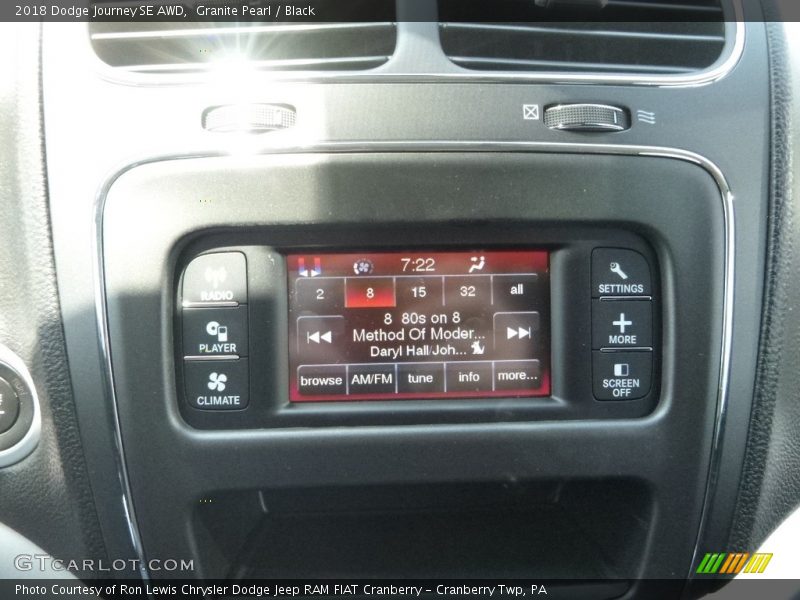 Granite Pearl / Black 2018 Dodge Journey SE AWD