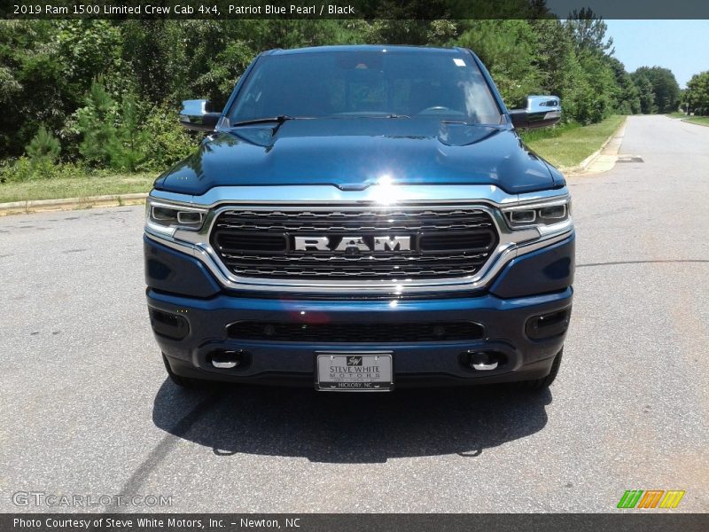 Patriot Blue Pearl / Black 2019 Ram 1500 Limited Crew Cab 4x4