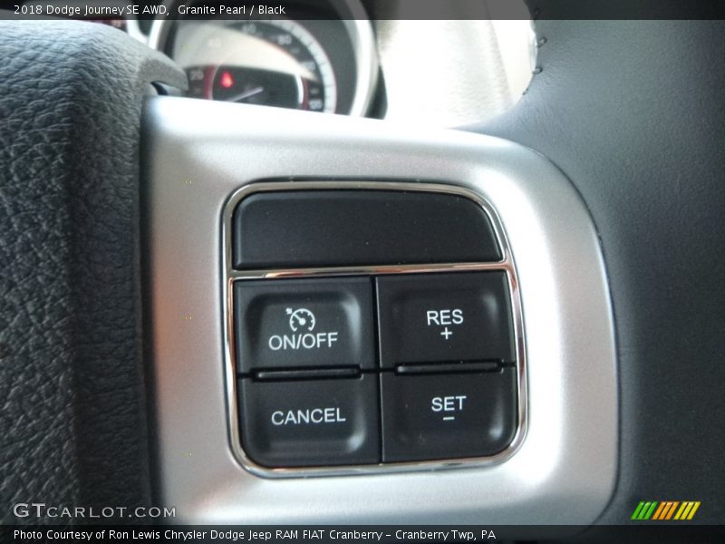Granite Pearl / Black 2018 Dodge Journey SE AWD