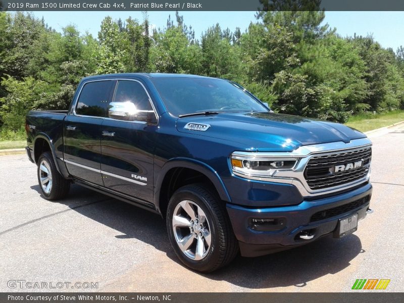 Patriot Blue Pearl / Black 2019 Ram 1500 Limited Crew Cab 4x4