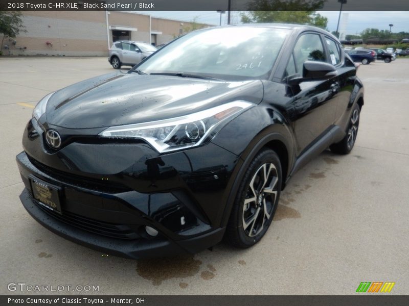 Black Sand Pearl / Black 2018 Toyota C-HR XLE