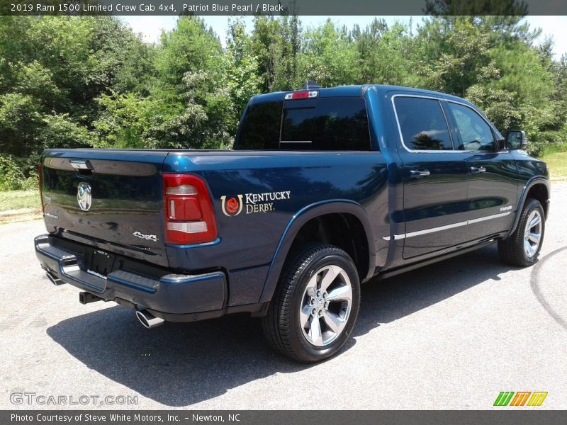 Patriot Blue Pearl / Black 2019 Ram 1500 Limited Crew Cab 4x4