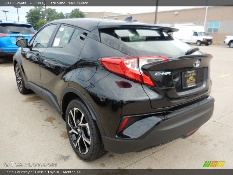 Black Sand Pearl / Black 2018 Toyota C-HR XLE