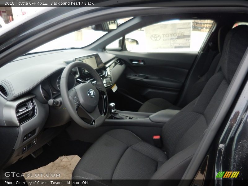 Black Sand Pearl / Black 2018 Toyota C-HR XLE