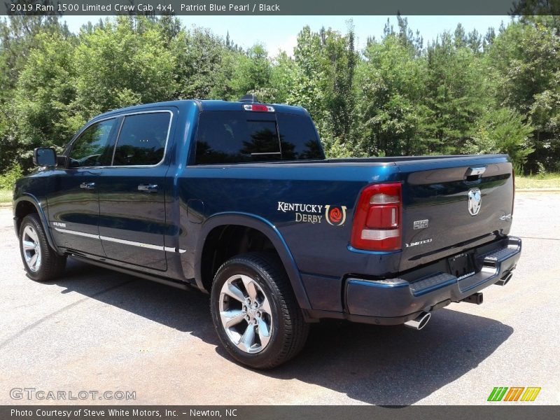 Patriot Blue Pearl / Black 2019 Ram 1500 Limited Crew Cab 4x4
