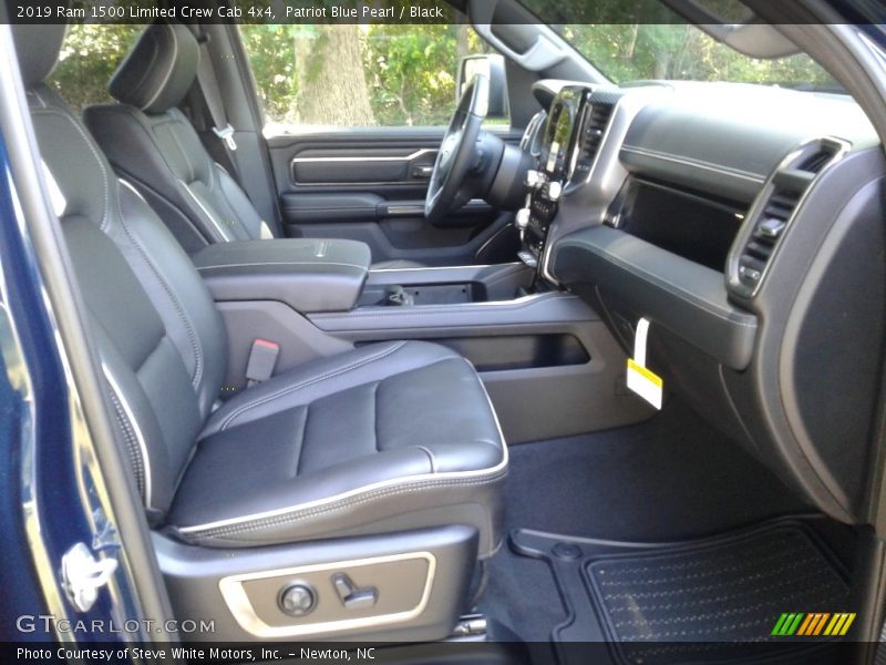 Front Seat of 2019 1500 Limited Crew Cab 4x4