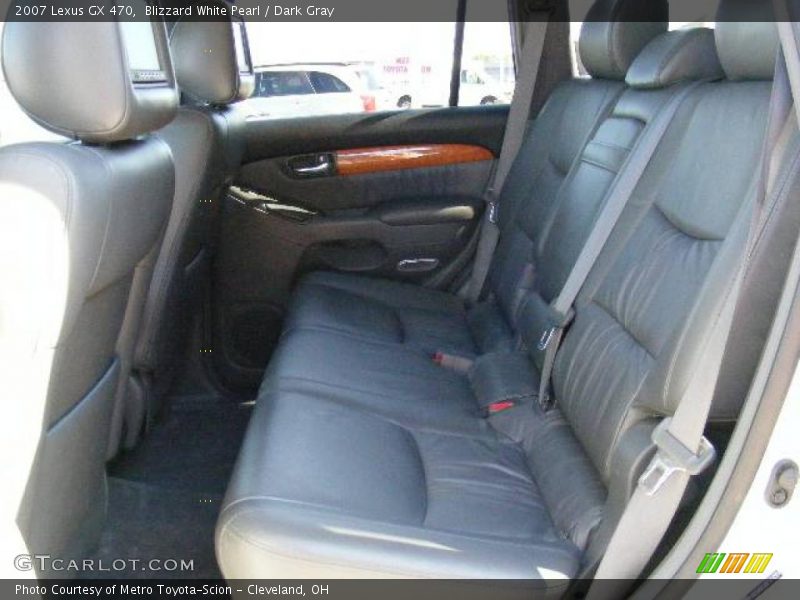 Blizzard White Pearl / Dark Gray 2007 Lexus GX 470