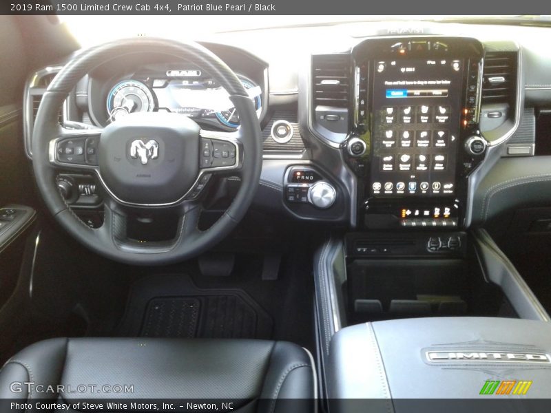Patriot Blue Pearl / Black 2019 Ram 1500 Limited Crew Cab 4x4