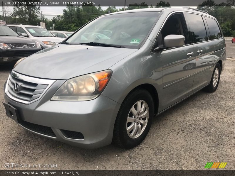 Silver Pearl Metallic / Ivory 2008 Honda Odyssey EX