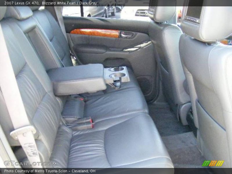 Blizzard White Pearl / Dark Gray 2007 Lexus GX 470