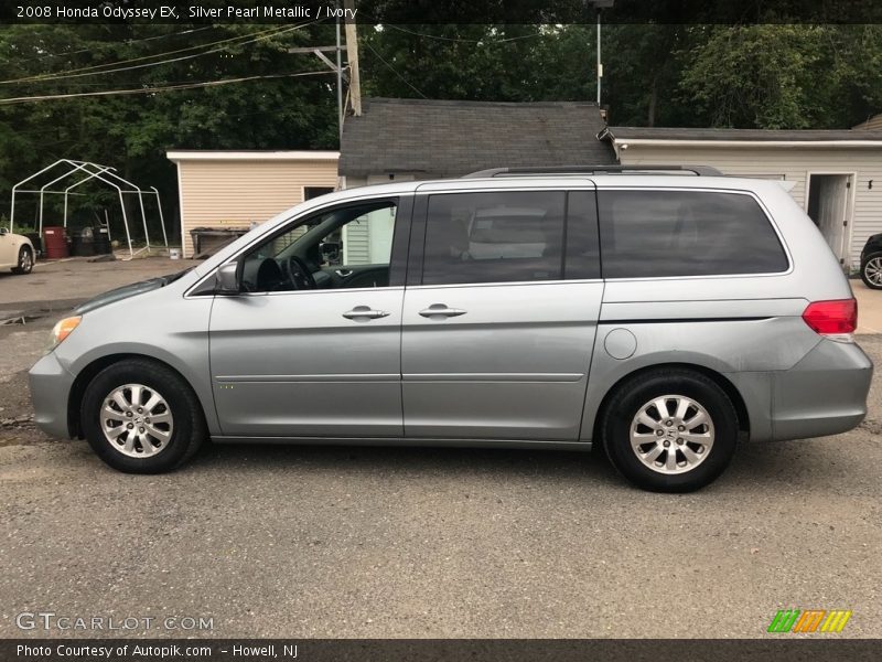 Silver Pearl Metallic / Ivory 2008 Honda Odyssey EX