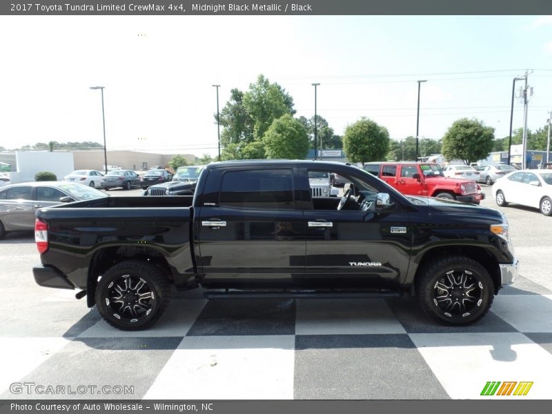 Midnight Black Metallic / Black 2017 Toyota Tundra Limited CrewMax 4x4
