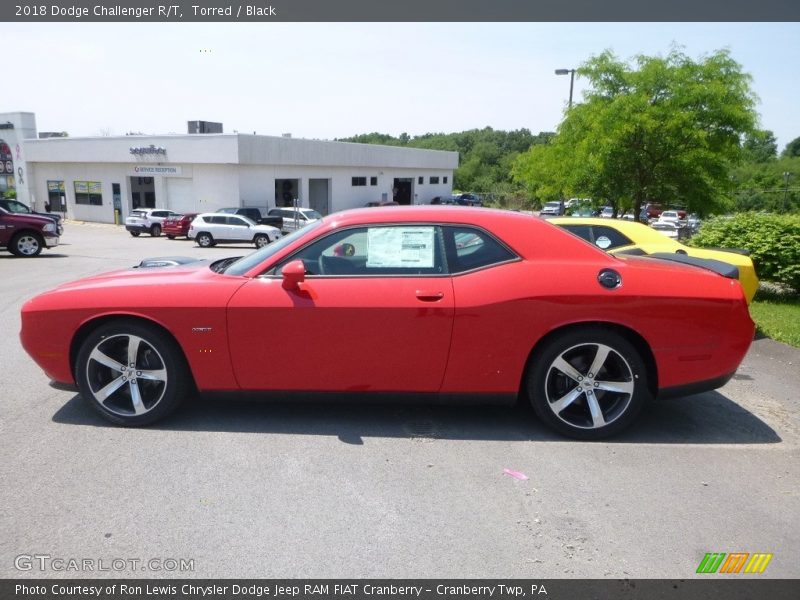 Torred / Black 2018 Dodge Challenger R/T