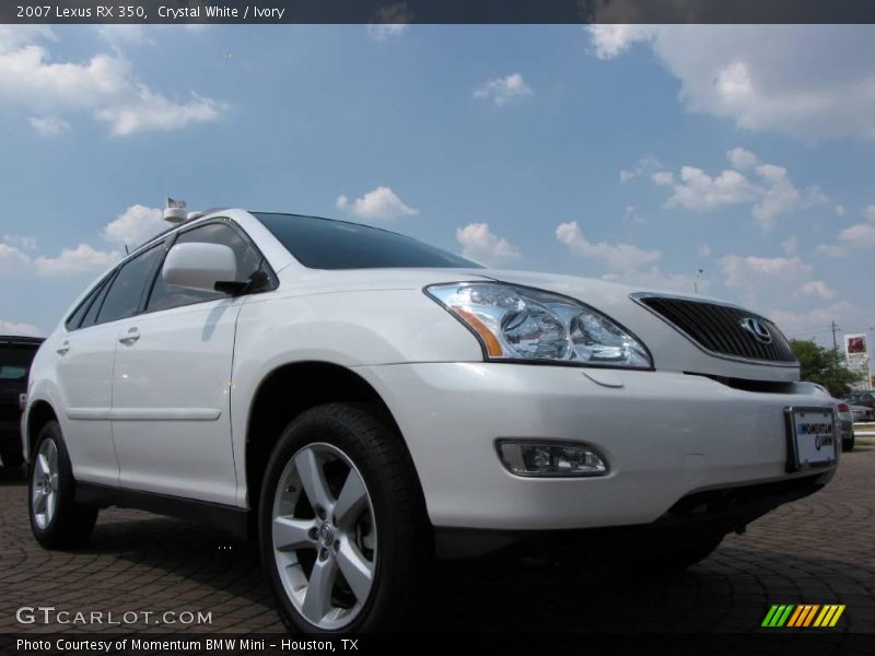 Crystal White / Ivory 2007 Lexus RX 350
