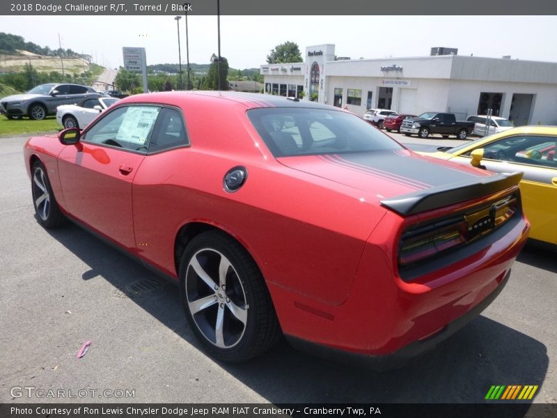Torred / Black 2018 Dodge Challenger R/T
