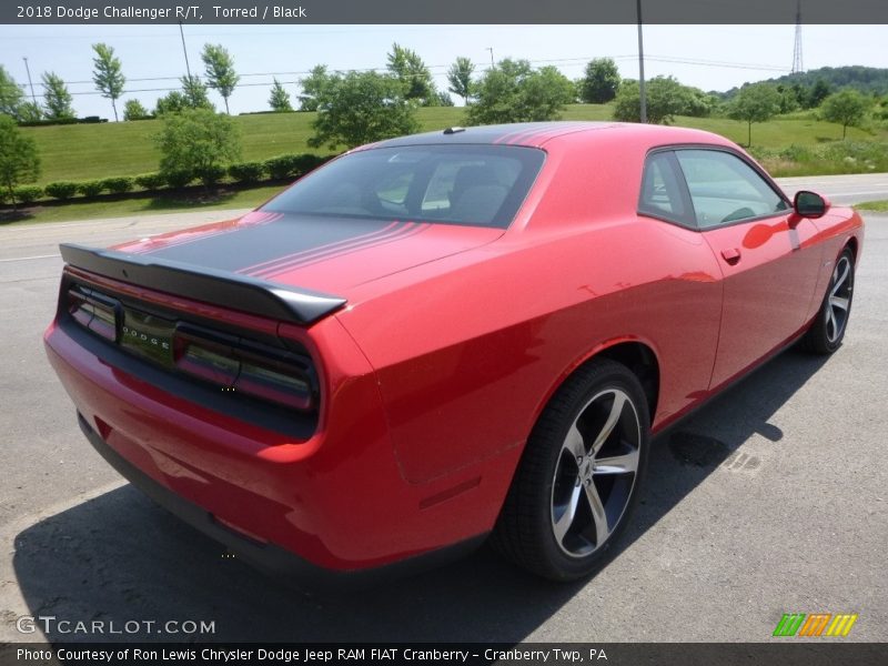 Torred / Black 2018 Dodge Challenger R/T