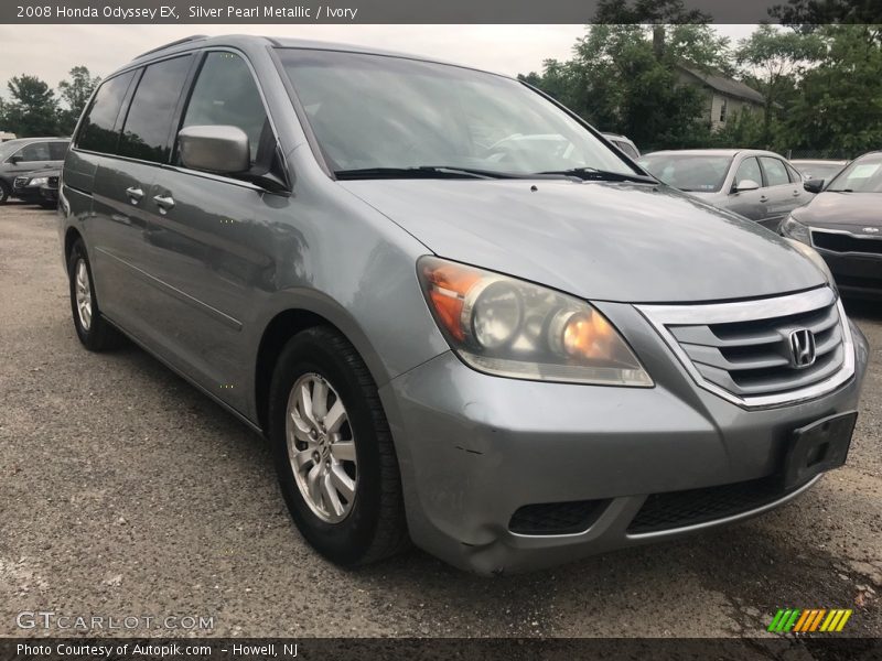 Silver Pearl Metallic / Ivory 2008 Honda Odyssey EX