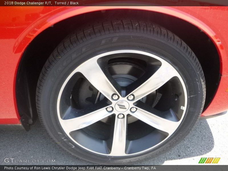 Torred / Black 2018 Dodge Challenger R/T