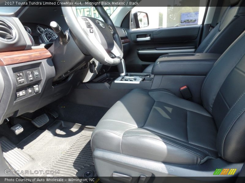 Midnight Black Metallic / Black 2017 Toyota Tundra Limited CrewMax 4x4