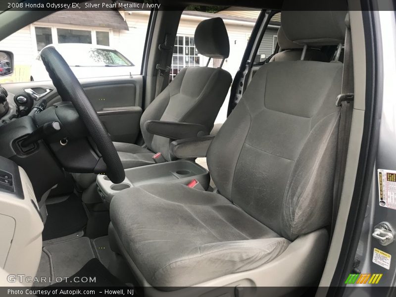 Silver Pearl Metallic / Ivory 2008 Honda Odyssey EX