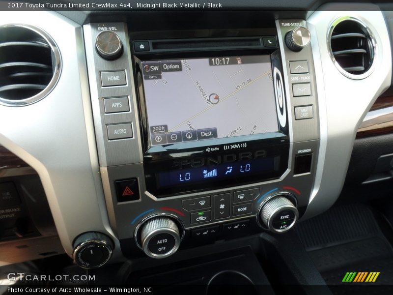 Midnight Black Metallic / Black 2017 Toyota Tundra Limited CrewMax 4x4