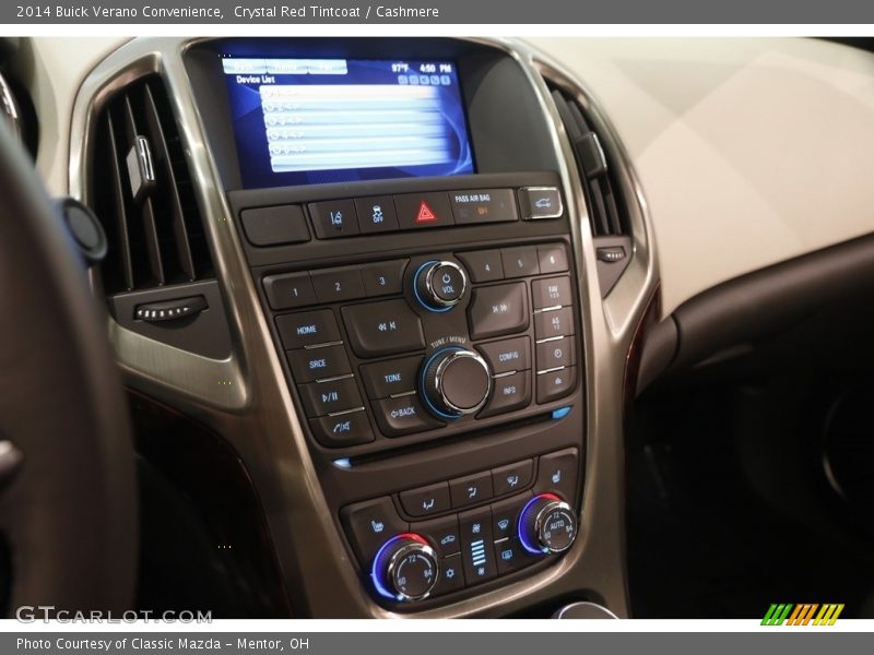 Crystal Red Tintcoat / Cashmere 2014 Buick Verano Convenience