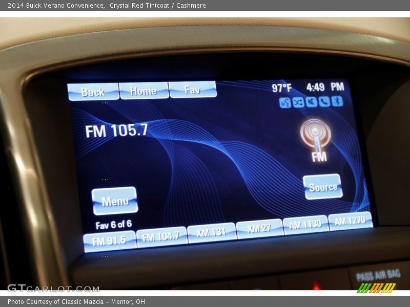 Crystal Red Tintcoat / Cashmere 2014 Buick Verano Convenience