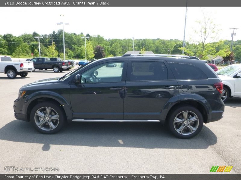Granite Pearl / Black 2018 Dodge Journey Crossroad AWD