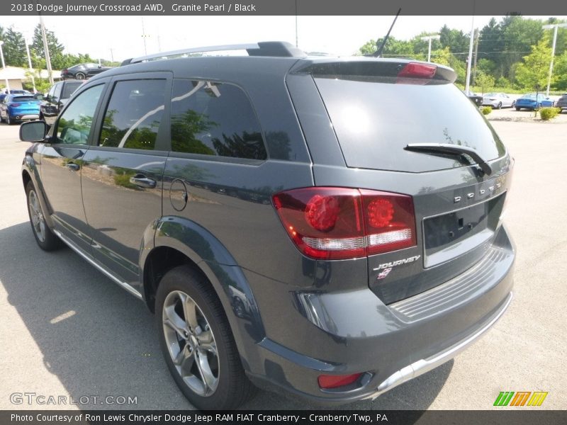 Granite Pearl / Black 2018 Dodge Journey Crossroad AWD