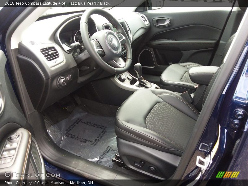 Jazz Blue Pearl / Black 2018 Jeep Compass Latitude 4x4