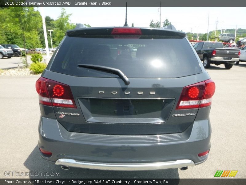Granite Pearl / Black 2018 Dodge Journey Crossroad AWD