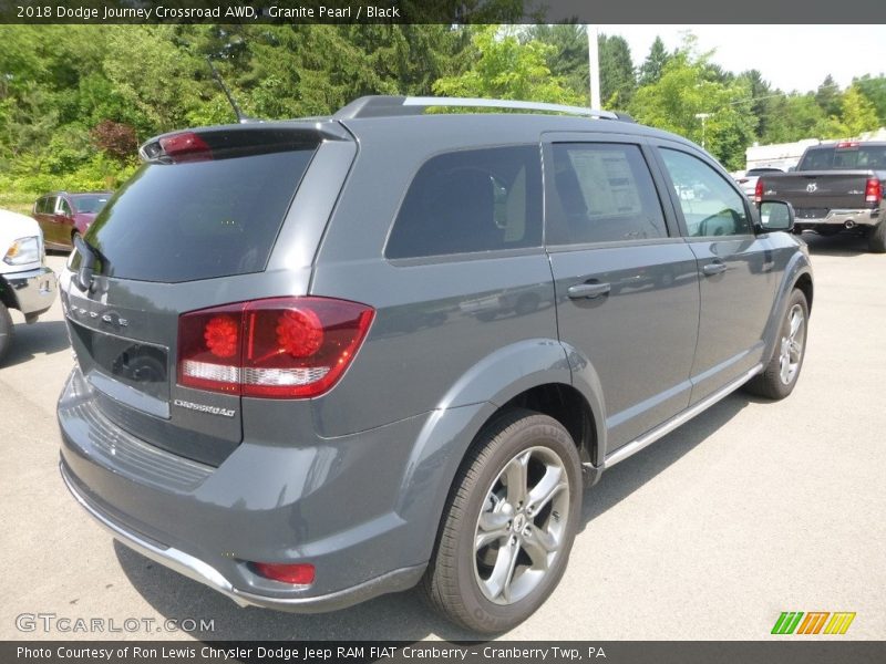 Granite Pearl / Black 2018 Dodge Journey Crossroad AWD