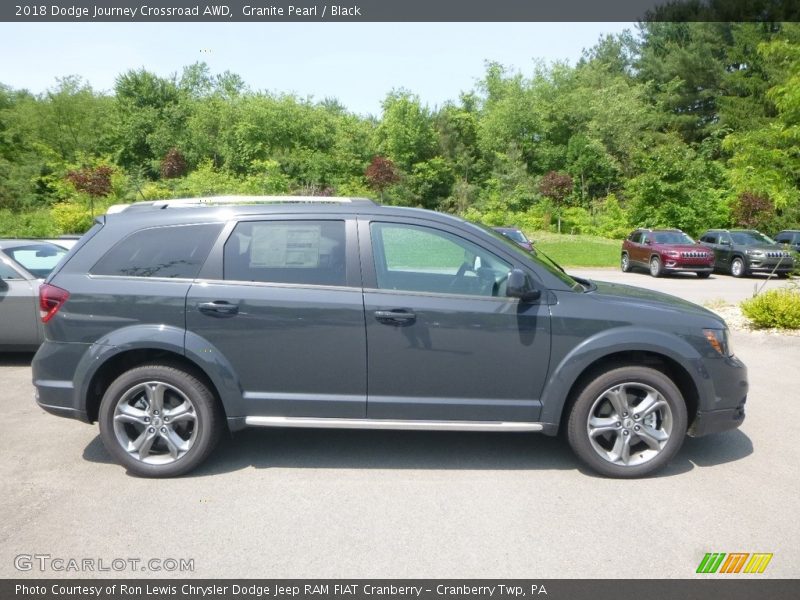 Granite Pearl / Black 2018 Dodge Journey Crossroad AWD