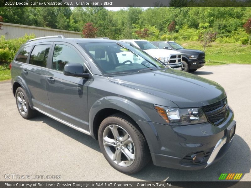 Granite Pearl / Black 2018 Dodge Journey Crossroad AWD
