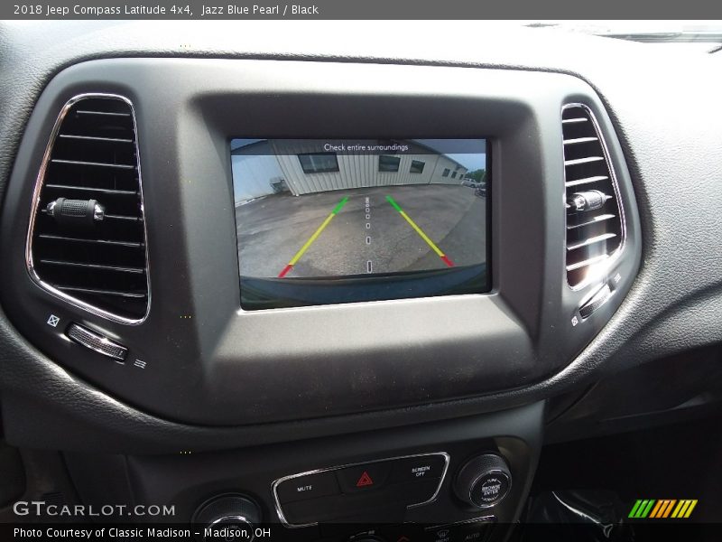 Jazz Blue Pearl / Black 2018 Jeep Compass Latitude 4x4