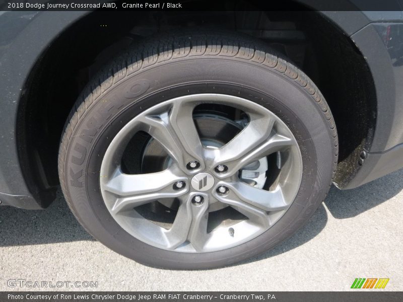 Granite Pearl / Black 2018 Dodge Journey Crossroad AWD