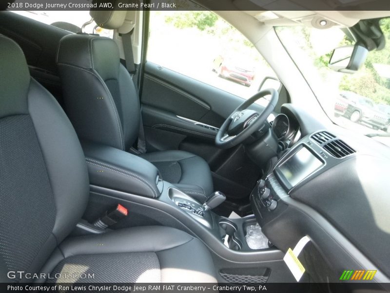 Granite Pearl / Black 2018 Dodge Journey Crossroad AWD