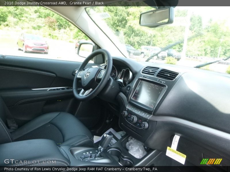 Granite Pearl / Black 2018 Dodge Journey Crossroad AWD