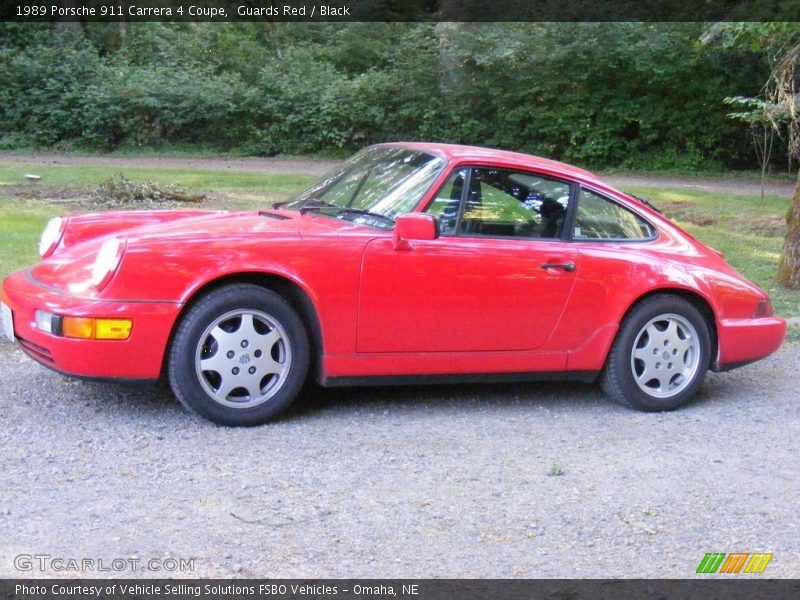 Front 3/4 View of 1989 911 Carrera 4 Coupe