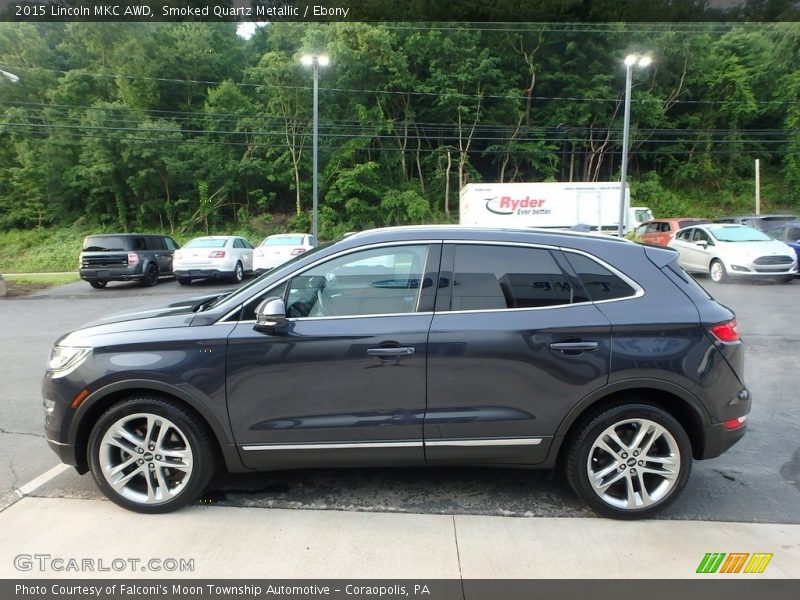 Smoked Quartz Metallic / Ebony 2015 Lincoln MKC AWD