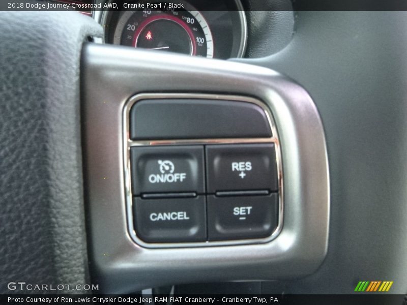 Granite Pearl / Black 2018 Dodge Journey Crossroad AWD