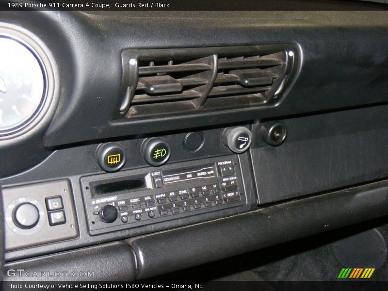 Controls of 1989 911 Carrera 4 Coupe
