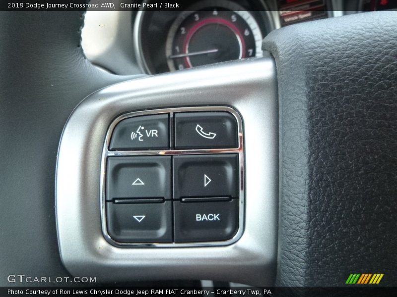 Granite Pearl / Black 2018 Dodge Journey Crossroad AWD