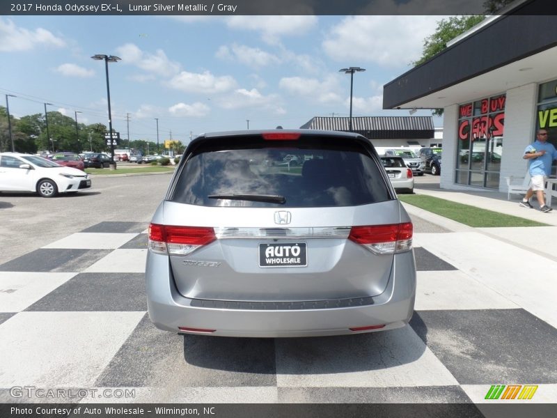 Lunar Silver Metallic / Gray 2017 Honda Odyssey EX-L