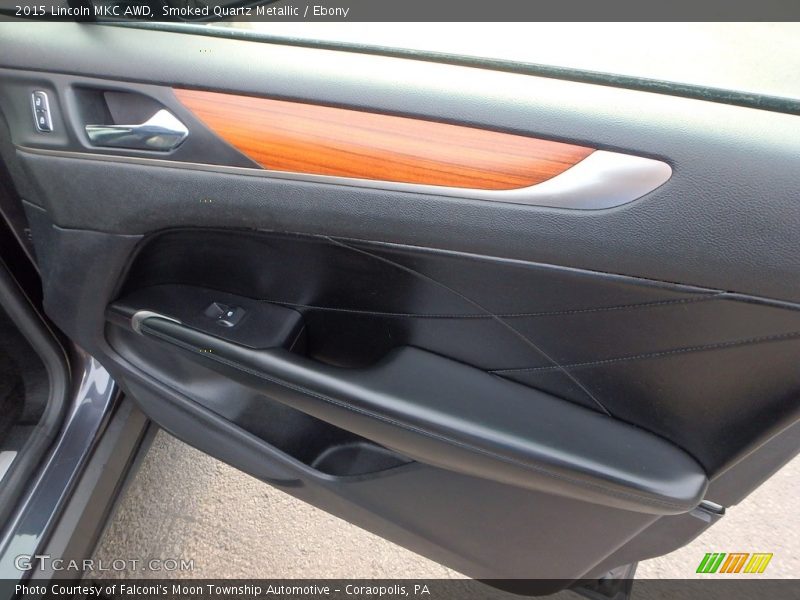 Smoked Quartz Metallic / Ebony 2015 Lincoln MKC AWD