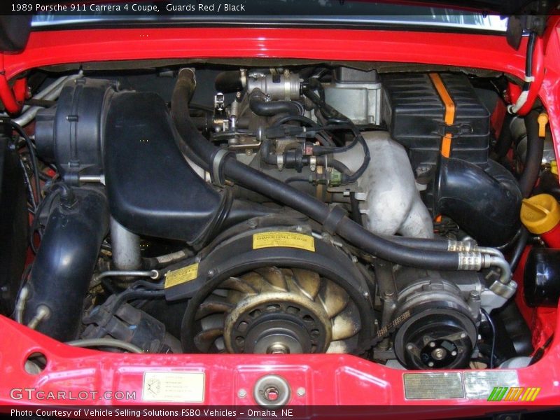  1989 911 Carrera 4 Coupe Engine - 3.6 Liter SOHC 12V Flat 6 Cylinder